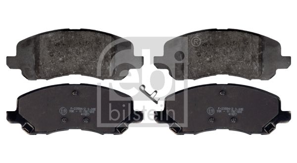 FEBI BILSTEIN Комплект тормозных колодок, дисковый тормоз 116102